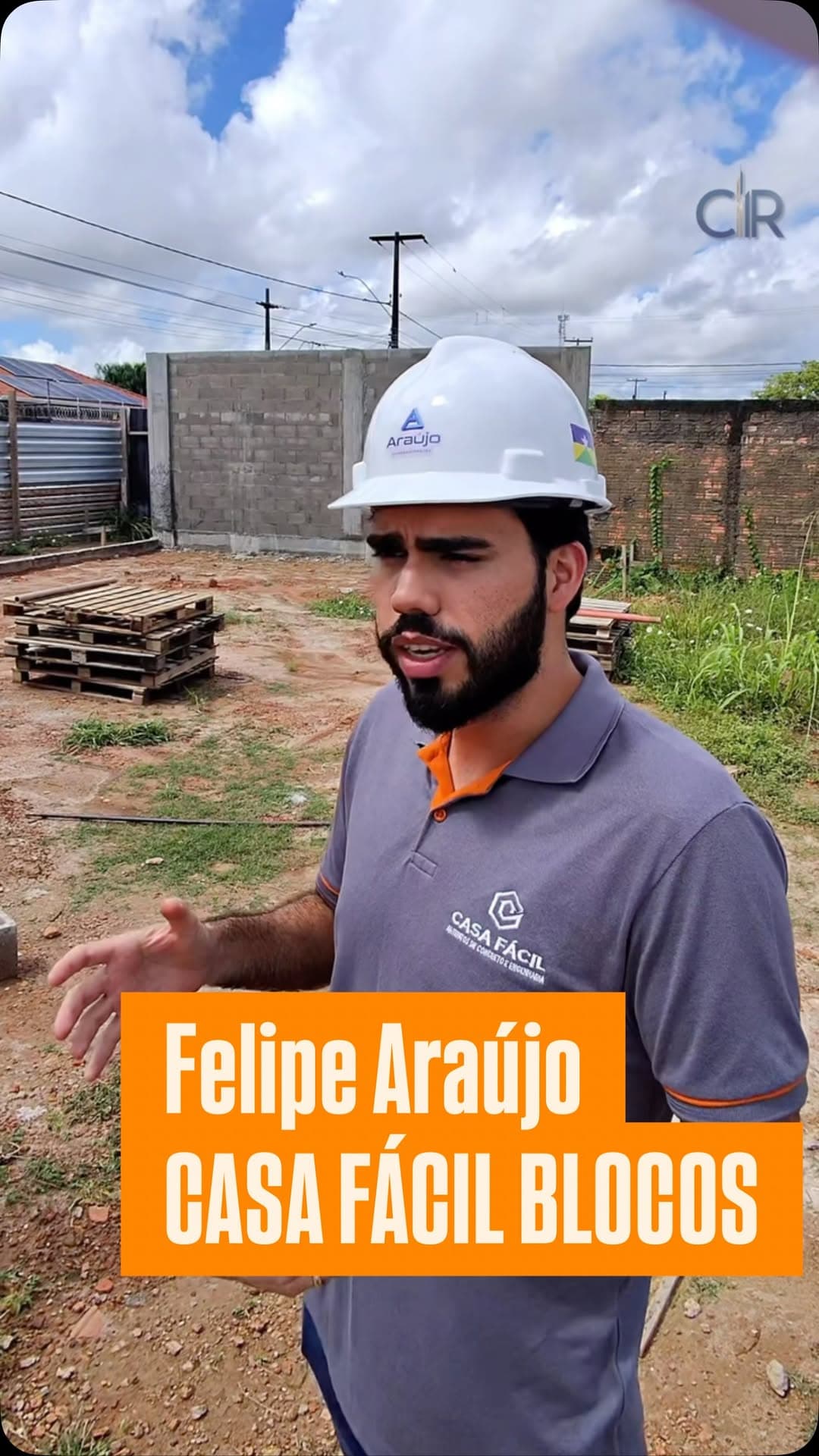 Blocos de concreto e agilidade na obra